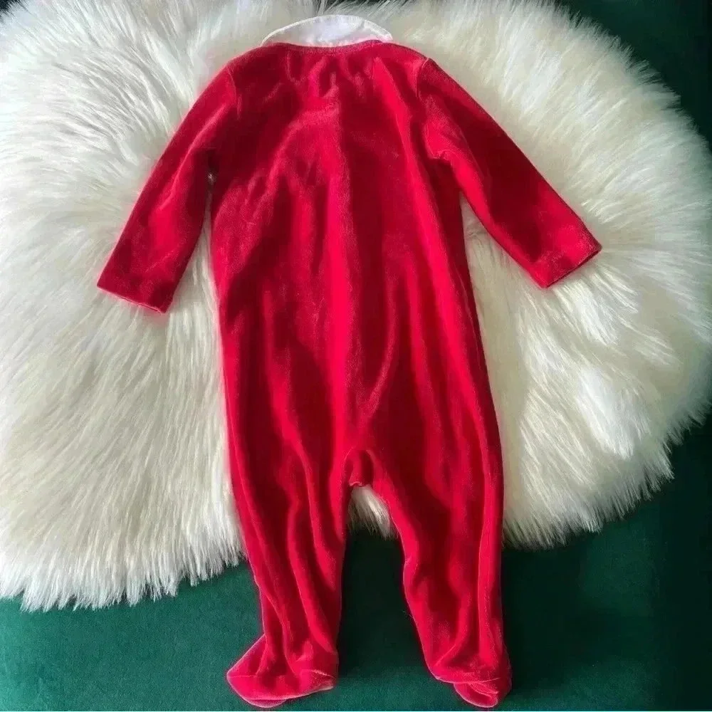 Ralph Lauren Velvet One Piece Onesie Sz 6 Months